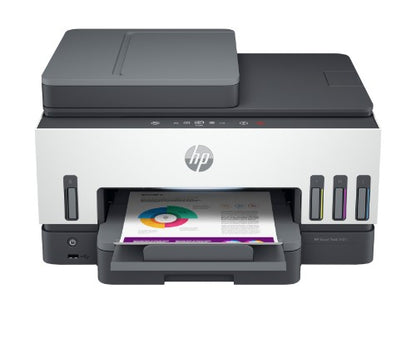 HP Smart Tank 7605 Wireless All-in-One Color Printer, Two-sided printing; Copier, Scanner