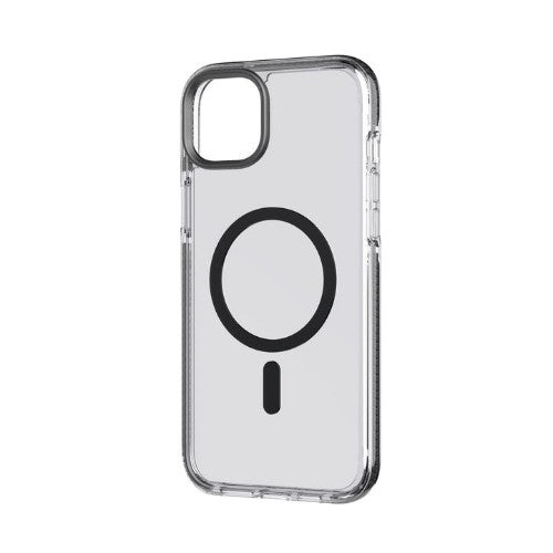 Tech21 Evo Crystal mobile phone case 17 cm (6.7") Cover Black, Transparent