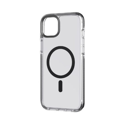 Tech21 Evo Crystal mobile phone case 17 cm (6.7") Cover Black, Transparent