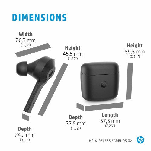 HP Wireless Earbuds G2