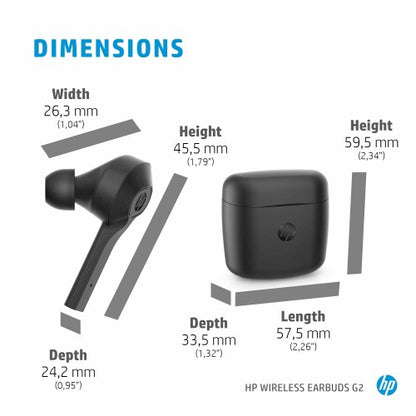 HP Wireless Earbuds G2