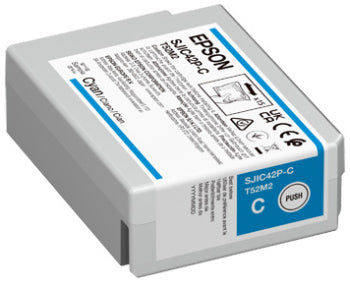 Epson C13T52M240/SJIC-42-P-C Ink cartridge cyan 50ml for Epson CW C 4000 BK/MK