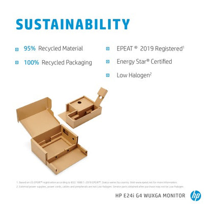 HP E-Series E24i G4 WUXGA Monitor