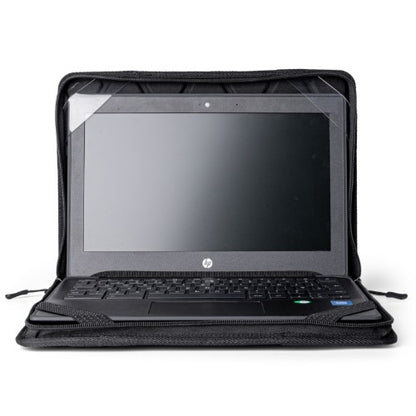 Techair TACWI009 Meet the ultimate 11-12” Chromebook case – it's like a work-in style superhero! Fasten it, protect with EVA panels, and ID it easily. Your Chromebook's new best friend!