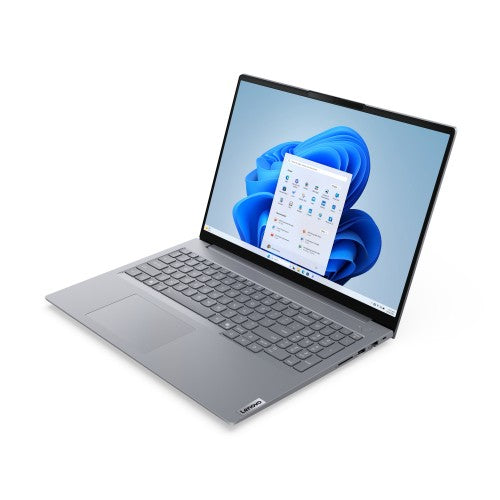 Lenovo ThinkBook 16 G8 IRL Intel® Core™ i5 i5-13420H Laptop 40.6 cm (16") WUXGA 16 GB DDR5-SDRAM 256 GB SSD Wi-Fi 6E (802.11ax) Windows 11 Pro UK English Grey