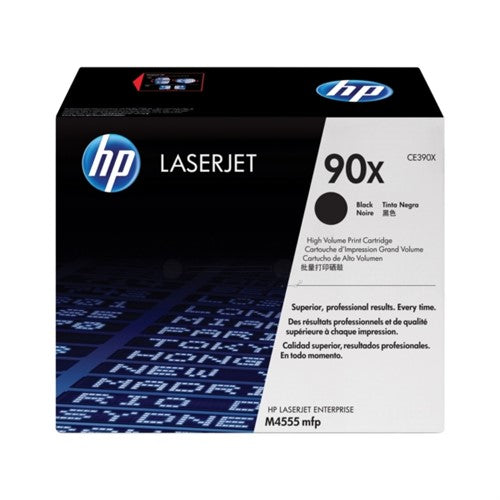 HP CE390X/90X Toner cartridge black, 24K pages ISO/IEC 19752 for HP LaserJet M 4555/602