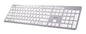 Adesso AKB-730UW keyboard Home/Office USB QWERTY UK International White