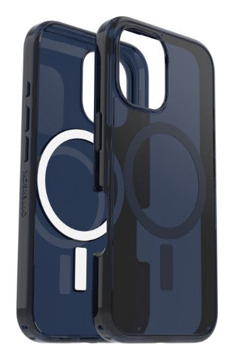 OtterBox Symmetry Series Clear for MagSafe for Apple iPhone 16, Blue Bear