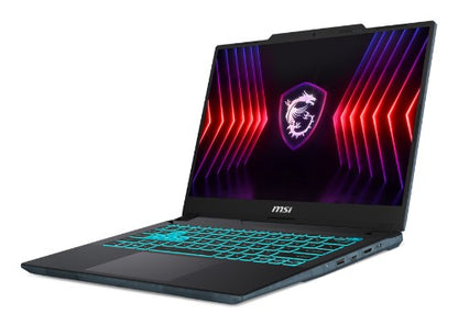 MSI Cyborg 14 A13V Intel® Core™ i7 i7-13620H Laptop 35.6 cm (14") Full HD+ 16 GB DDR5-SDRAM 512 GB SSD NVIDIA GeForce RTX 4060 Wi-Fi 6E (802.11ax) Windows 11 Home Black