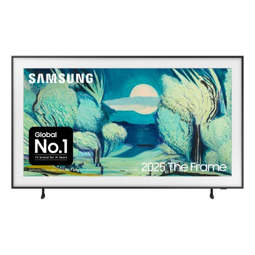 Samsung 2025 55" The Frame Art Mode QLED 4K HDR Smart TV 139.7 cm (55") 4K Ultra HD Wi-Fi Black