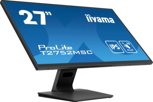 iiyama ProLite T2752MSC-B1 computer monitor 68.6 cm (27") 1920 x 1080 pixels Full HD LED Touchscreen Black