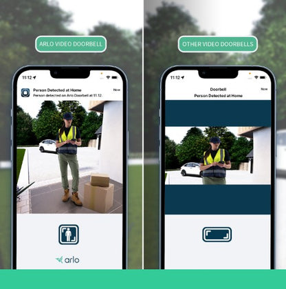 Arlo Essential Video Doorbell 2K & Chime