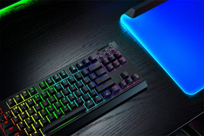 Razer BlackWidow V4 Tenkeyless HyperSpeed keyboard Gaming USB + RF Wireless + Bluetooth QWERTY UK International Black