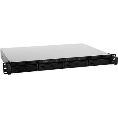 Synology RX418 disk array Rack (1U) Black, Grey