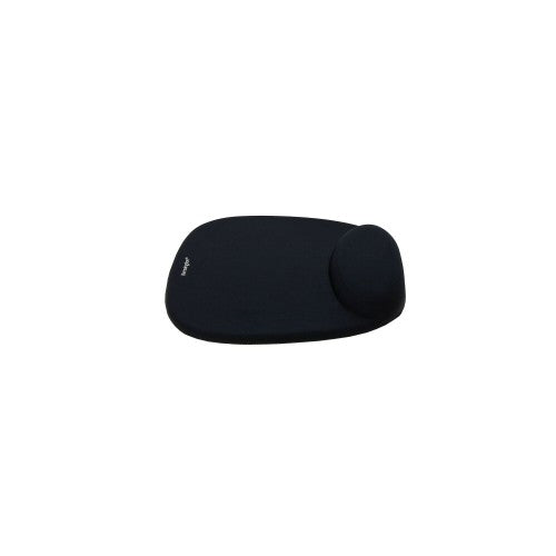 Kensington Foam Mousepad with Integral Wrist Rest Black