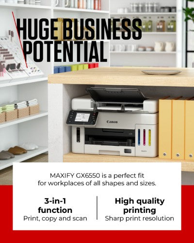 Canon MAXIFY GX6550 Inkjet A4 600 x 1200 DPI Wi-Fi
