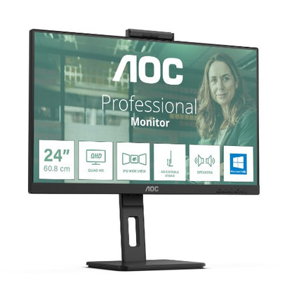 AOC 24P3CW computer monitor 60.5 cm (23.8") 1920 x 1080 pixels Full HD LED Black