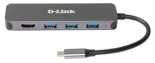 D-Link 5-in-1 USB-C Hub with HDMI/Power Delivery