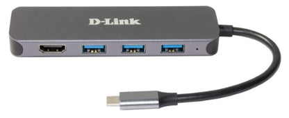 D-Link 5-in-1 USB-C Hub with HDMI/Power Delivery