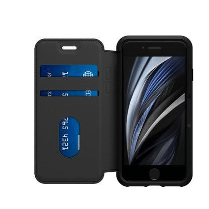 OtterBox Strada Folio Series for Apple iPhone SE (2nd gen)/8/7, black