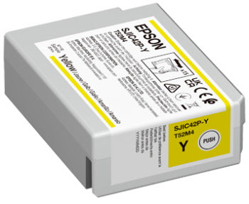 Epson C13T52M440/SJIC-42-P-Y Ink cartridge yellow 50ml for Epson CW C 4000 BK/MK