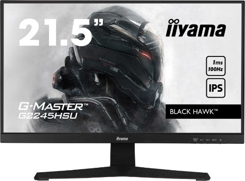 iiyama G-MASTER G2245HSU-B2 computer monitor 54.6 cm (21.5") 1920 x 1080 pixels Full HD LED Black