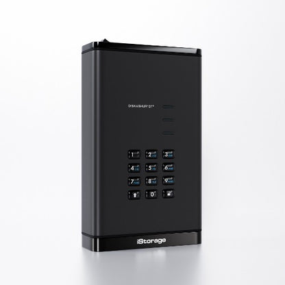 iStorage diskAshur DT³ HDD 2TB | Secure Portable Desktop Drive |FIPS 140-3 Level 3 pending| AES-XTS 256-bit Hardware Encryption | Common Criteria EAL5+ (Hardware Certified) | PIN protected | OS & Platform Independent |GDPR, TAA Compliant|Brute force hack