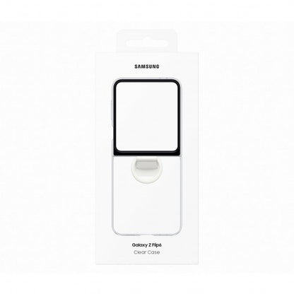 Samsung EF-QF741CTEGWW mobile phone case 17 cm (6.7") Cover Transparent