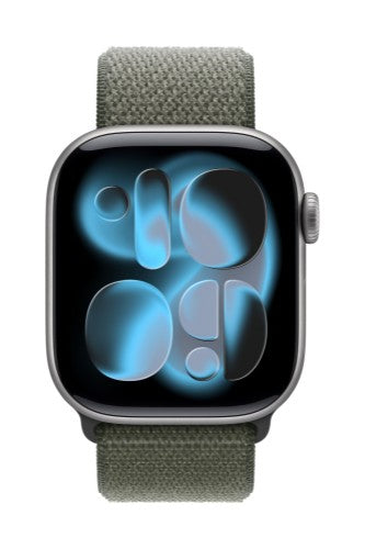 Apple MFFD4ZM/A Smart Wearable Accessories Band Green Nylon, Recycled polyester, Spandex