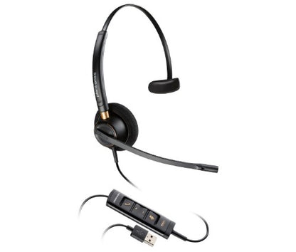 HP Poly EncorePro 515 Microsoft Teams Certified Monoaural with USB-A Headset