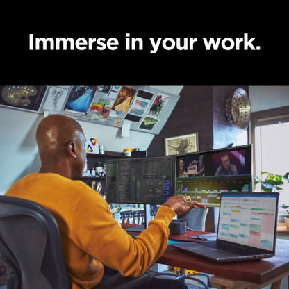 HP ZBook Fury 16 G11 Mobile Workstation PC Wolf Pro Security Edition - Data Science Intel® Core™ i9 i9-14900HX 40.6 cm (16") WQUXGA 128 GB DDR5-SDRAM NVIDIA RTX 5000 Ada Wi-Fi 7 (802.11be) Windows 11 Pro