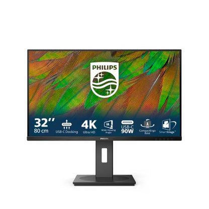 Philips 3000 series 32B1U3900/00 computer monitor 80 cm (31.5") 3840 x 2160 pixels 4K Ultra HD LCD Black