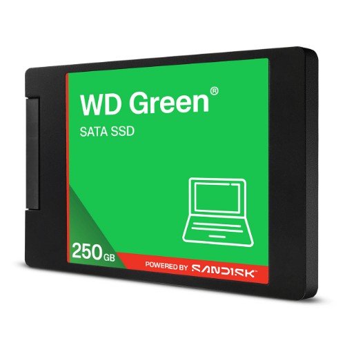 Western Digital WDS100T5G0A 250 GB 2.5" Serial ATA III 3D NAND