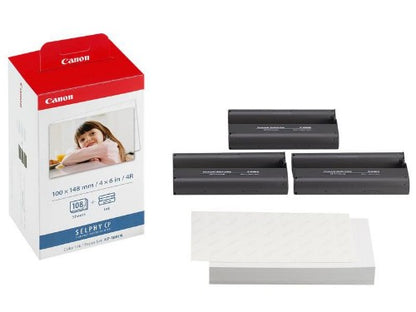 Canon 3115B001/KP-108IN Photo cartridge + Paper 10x15 cm, 3x36 pages Pack=3 for Canon CP 100/1000/820/900