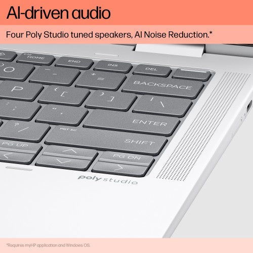 HP Elite x360 1040 G11 Intel Core Ultra 7 155H Hybrid (2-in-1) 35.6 cm (14") Touchscreen 2.8K 32 GB LPDDR5x-SDRAM 1 TB SSD Wi-Fi 7 (802.11be) Windows 11 Pro AI PC Silver