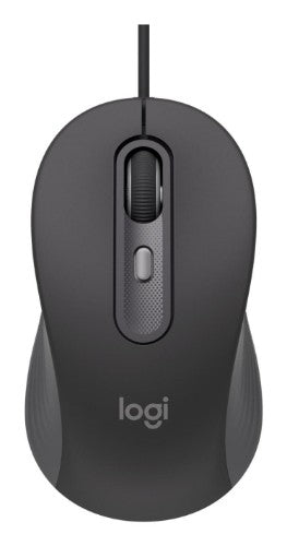 Logitech Signature Wired M520 for Business mouse Office Ambidextrous USB Type-C Optical 4000 DPI