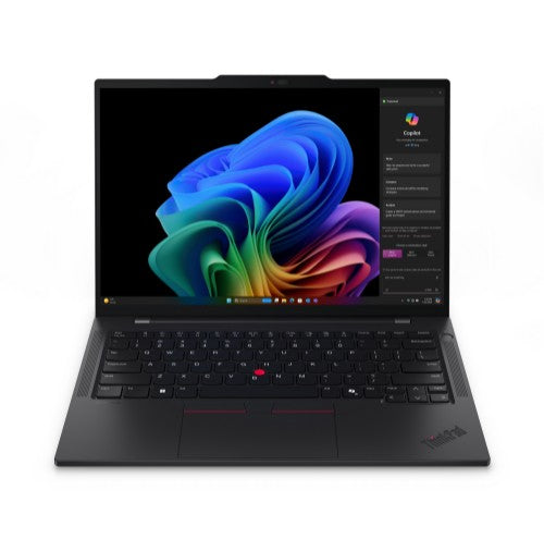Lenovo ThinkPad T14s Gen 6 (Snapdragon) Copilot+ PC Qualcomm Snapdragon X1P-42-100 Laptop 35.6 cm (14") WUXGA 16 GB LPDDR5x-SDRAM 512 GB SSD Wi-Fi 7 (802.11be) Windows 11 Pro UK English Black