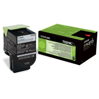 Lexmark 70C2HK0/702HK Toner-kit black return program, 4K pages ISO/IEC 19798 for Lexmark CS 310/510