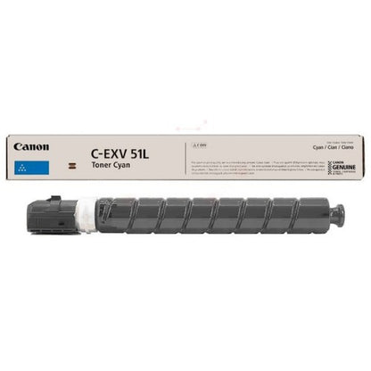 Canon 0485C002/C-EXV51LC Toner-kit cyan, 26K pages/5% for Canon IR-C 5535