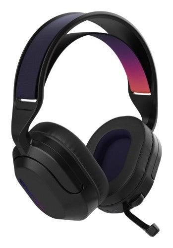 JLab Nightfall Headset Wireless Head-band Gaming USB Type-C Bluetooth Black