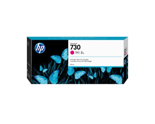 HP P2V69A/730 Ink cartridge magenta 300ml for HP DesignJet T 1600/1700/940