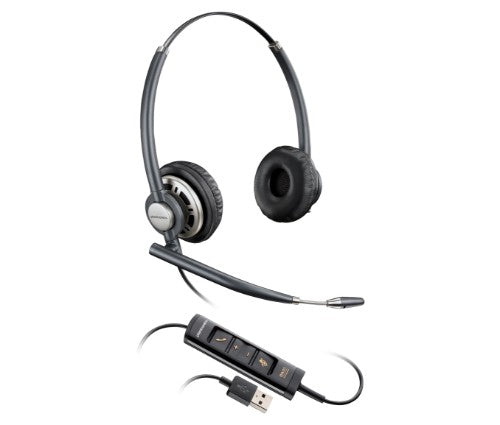 HP Poly EncorePro 725 USB-A Stereo Headset TAA