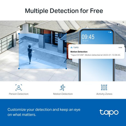 TP-Link Tapo Outdoor Pan/Tilt Security Wi-Fi Camera