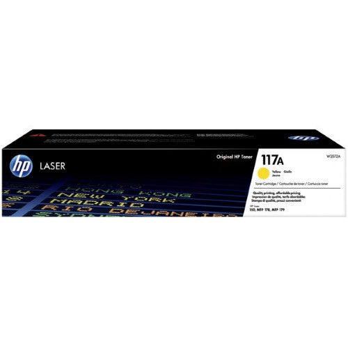 HP W2072A/117A Toner-kit yellow, 700 pages ISO/IEC 19798 for HP Color Laser 150