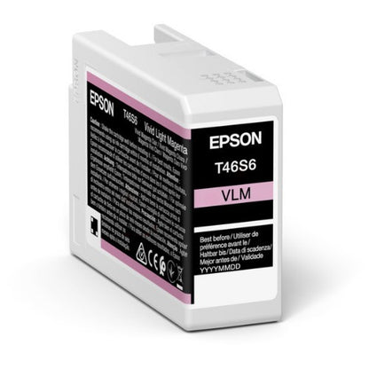 Epson C13T46S60N/T46S6 Ink cartridge light magenta 25ml for Epson SC-P 700