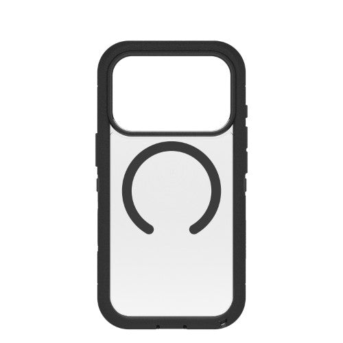 OtterBox Defender Pro XT Clear Series for Apple iPhone 17 Pro, transparent/black - No Retail Packaging