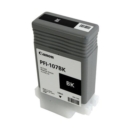 Canon 6705B001/PFI-107BK Ink cartridge black 130ml for Canon IPF 670/680