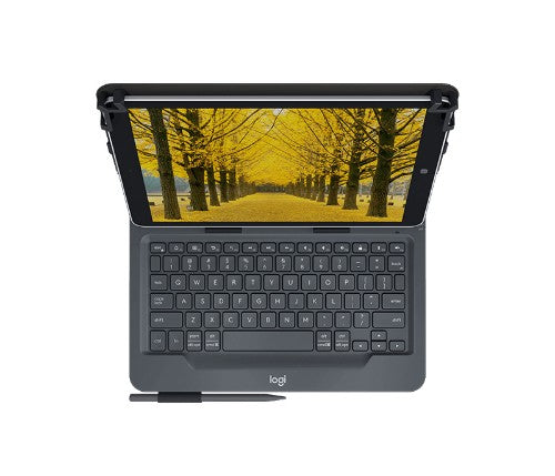 Logitech Universal Folio with integrated keyboard for 9-10 inch tablets
