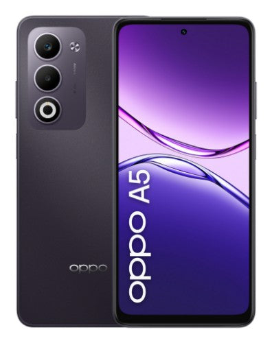 OPPO A5 16.9 cm (6.67") Dual SIM Android 15 4G USB Type-C 4 GB 128 GB 6000 mAh Purple