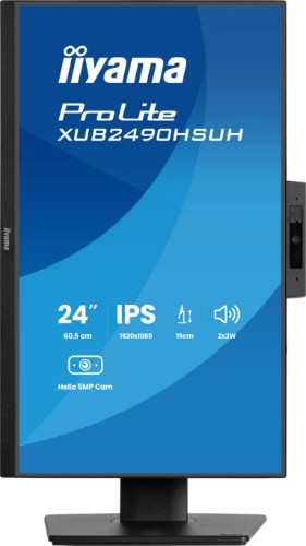 iiyama XUB2490HSUH-B2 computer monitor 60.5 cm (23.8") 1920 x 1080 pixels Full HD LED Black
